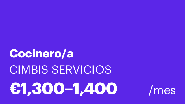 Cocinero/a
