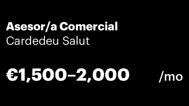 Asesor/a Comercial
