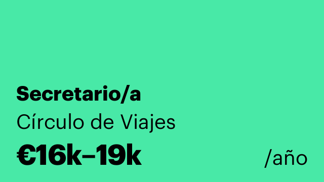 Secretario/a