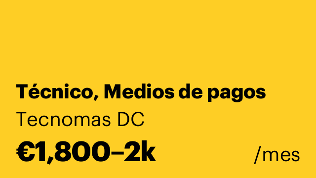 Técnico, Medios de pagos