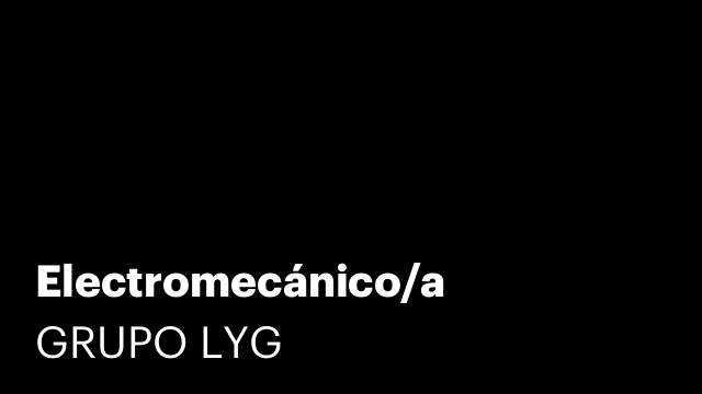 Electromecánico/a