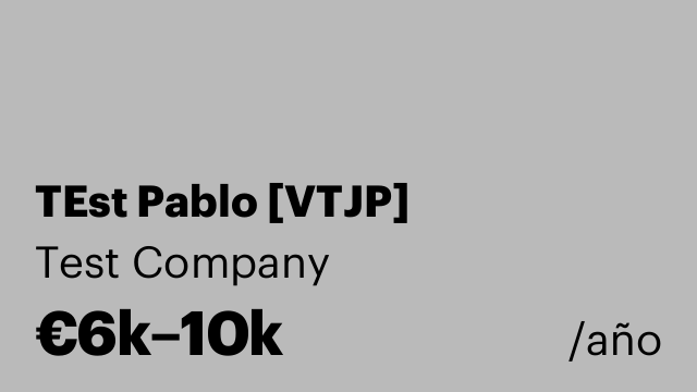 TEst Pablo [VTJP]