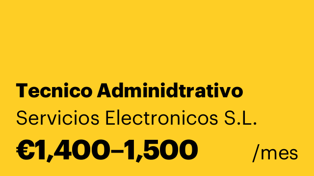 Tecnico Adminidtrativo
