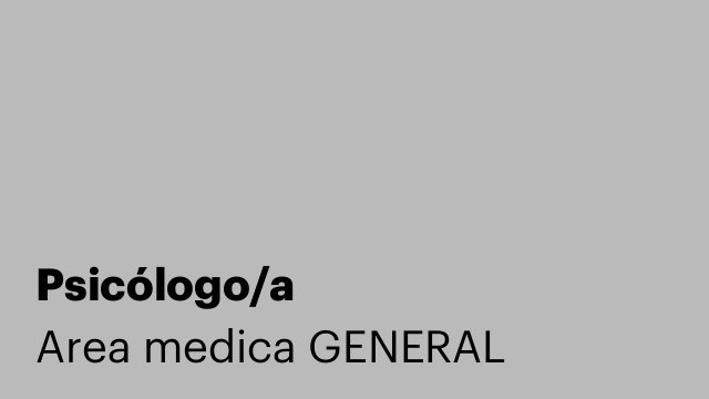 Psicólogo/a