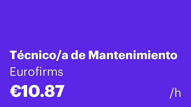 Técnico/a de Mantenimiento