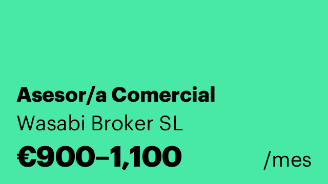Asesor/a Comercial