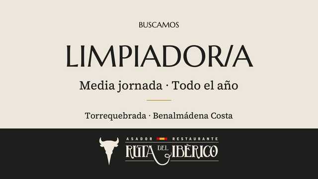 Limpiador/a