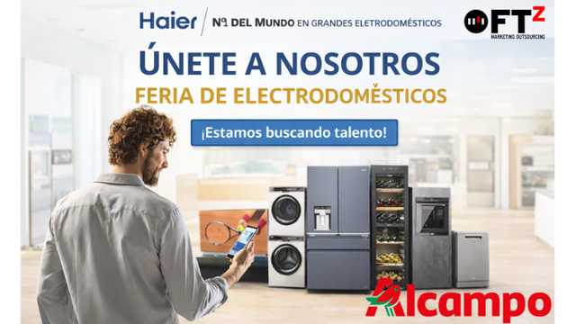 Promotor/a FERIA DEL ELECTRODOMÉSTICO - Alcampo Palma (Baleares)