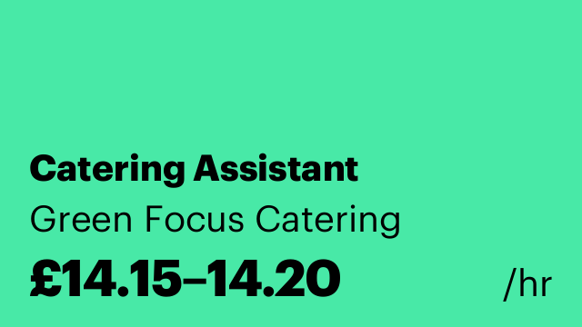 Catering Assistant