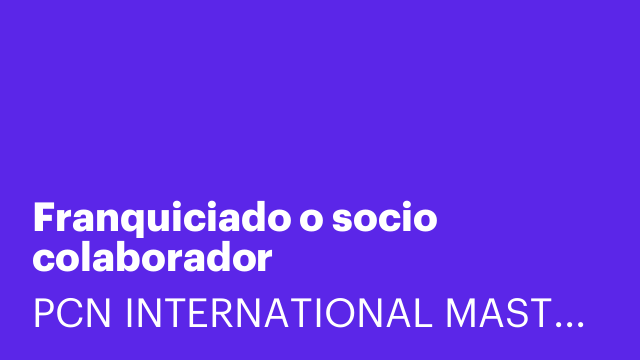 Franquiciado o socio colaborador