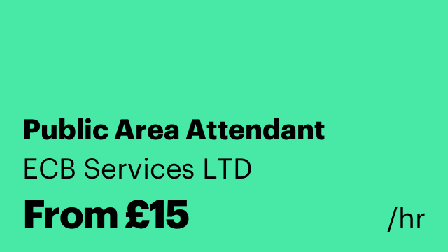 Public Area Attendant