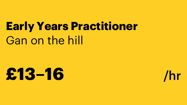 Early Years Practitioner