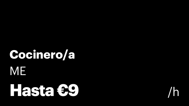 Cocinero/a