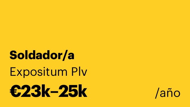 Soldador/a