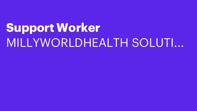 Support Worker