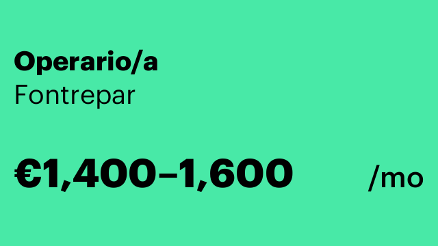Operario/a