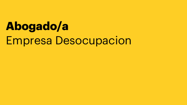 Abogado/a