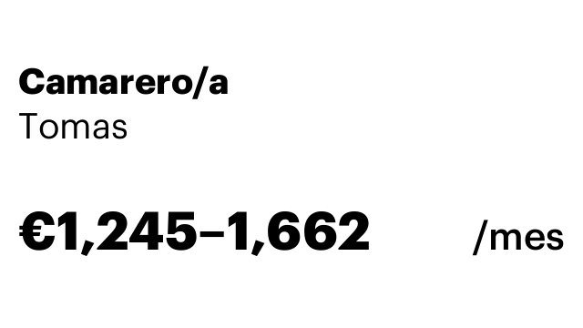 Camarero/a