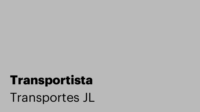 Transportista