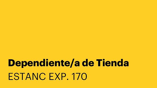 Dependiente/a de Tienda