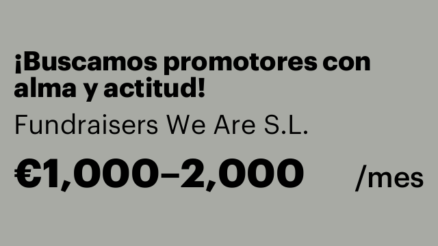 ¡Buscamos promotores con alma y actitud! 🧠❤️