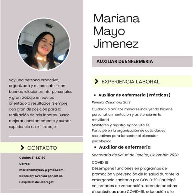 Candidate avatar