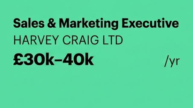 Sales and Marketing Executive