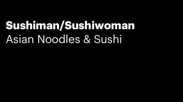 Sushiman/Sushiwoman