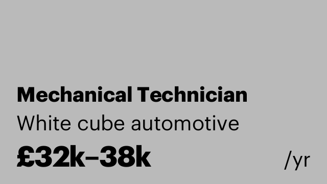 Mechanical Technician