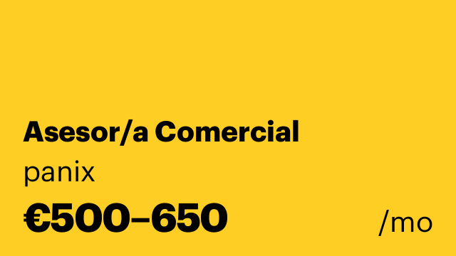 Asesor/a Comercial