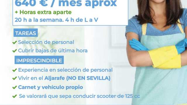 Selección de personal + Limpieza