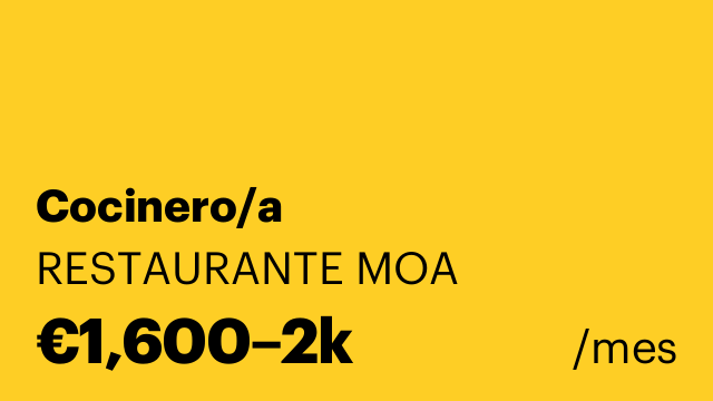 Cocinero/a