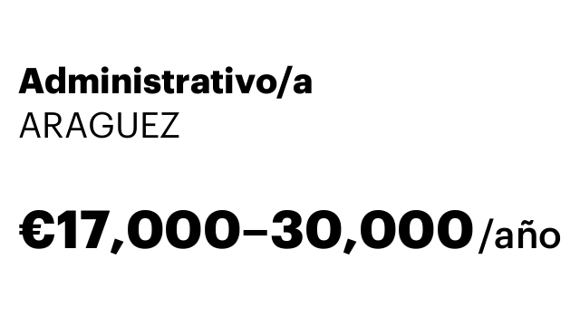Administrativo/a