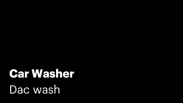 Car Washer