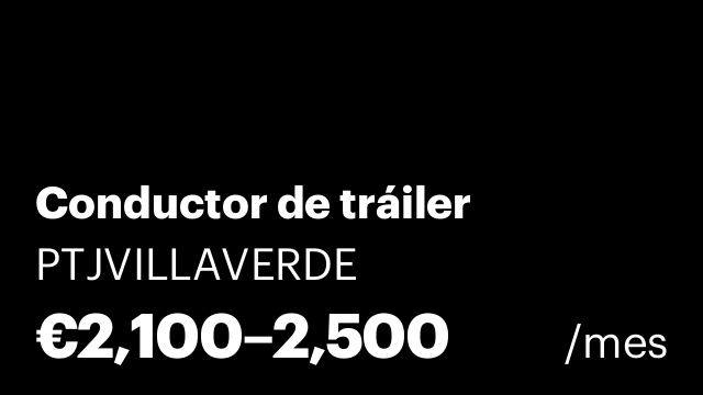 Conductor de tráiler