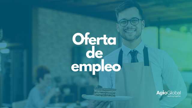 Ayudante camarero/a HOY 14:00 Madrid