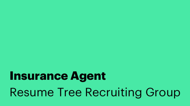 Insurance Agent