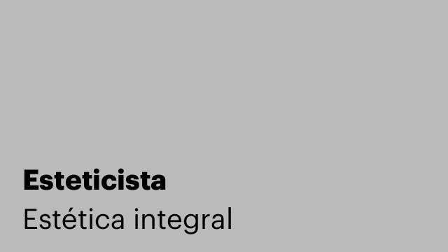 Esteticista