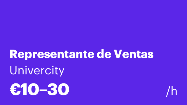 Representante de Ventas