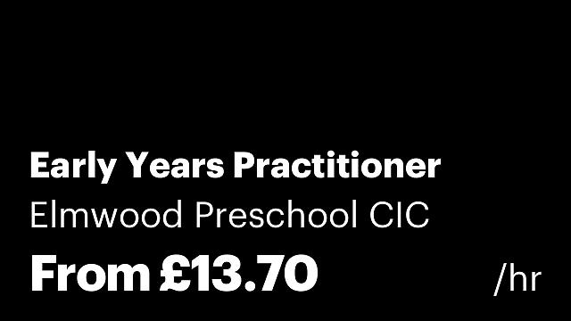 Early Years Practitioner