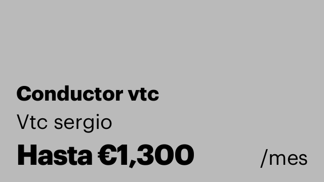 Conductor vtc