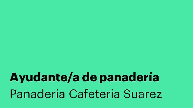 Ayudante/a de panadería