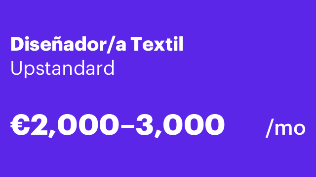 Diseñador/a Textil