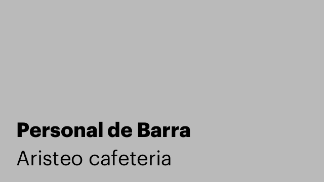 Personal de Barra