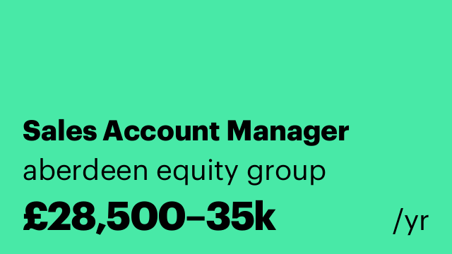 Sales Account Manager
