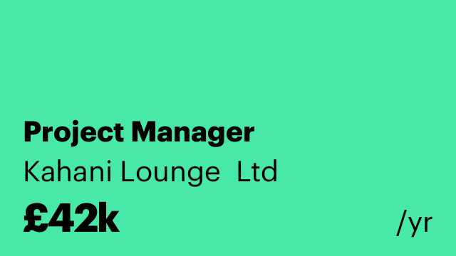 Project Manager