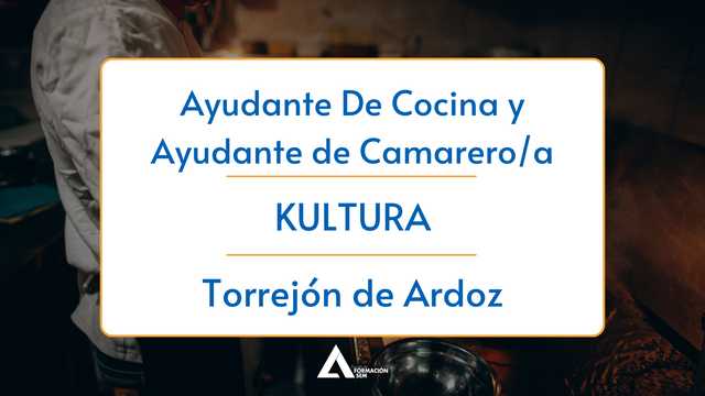Ayudante/a de Hostelería