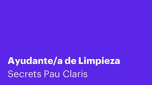 Ayudante/a de Limpieza