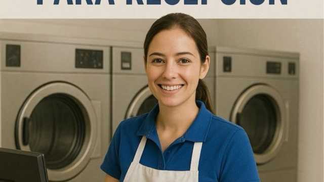 Recepcionista en Tintorería