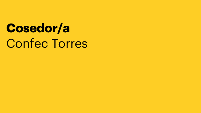 Cosedor/a